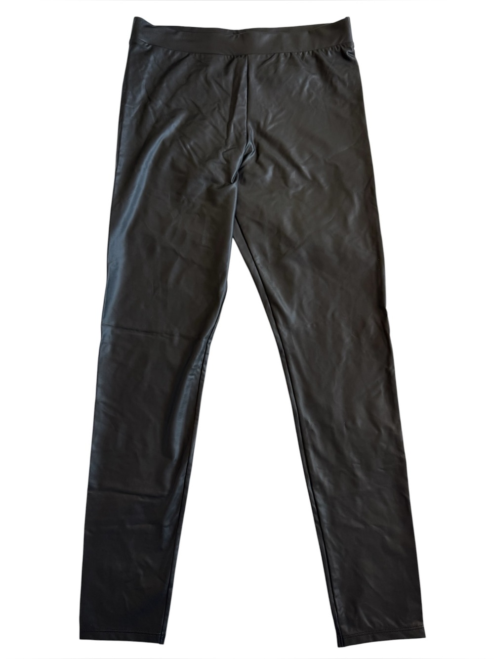 Calzedonia Faux Leather Black Legging Pant